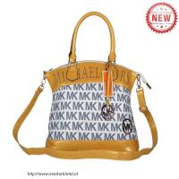 michael kors logo medium grijs bakken Outlet Nederland ks5sn524